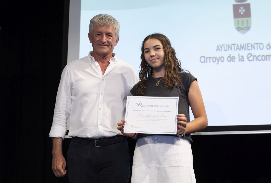 Así fue la entrega de las becas a los deportistas arroyanos