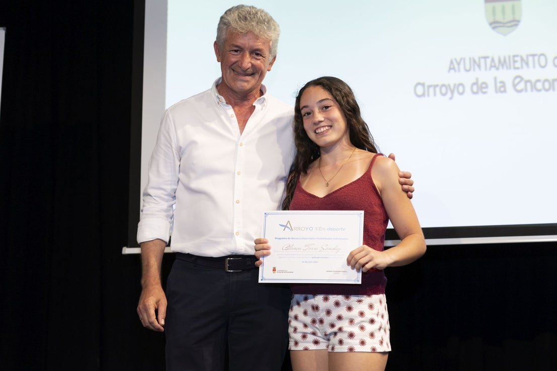Así fue la entrega de las becas a los deportistas arroyanos