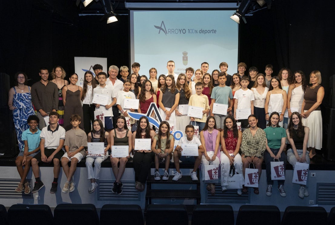 Así fue la entrega de las becas a los deportistas arroyanos