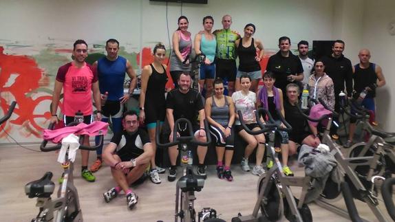 Usuarios de bike del Xperience Sport Club. 