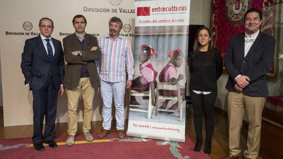 Presentación de la 6ª carrera Entreculturas en la sede de la Diputación de Valladolid. 
