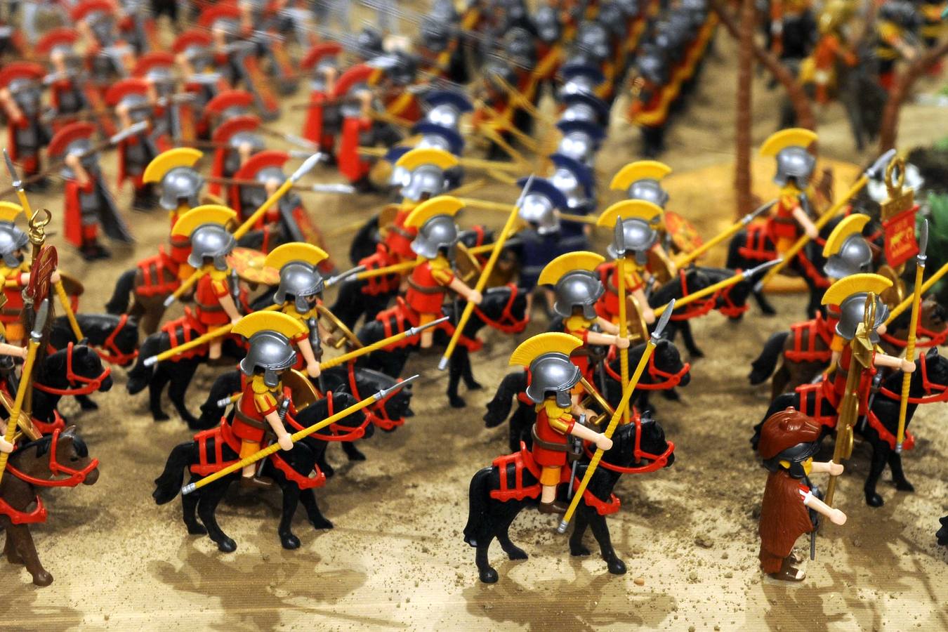 Exposición &#039;Playmobil, Lealtad y Valor