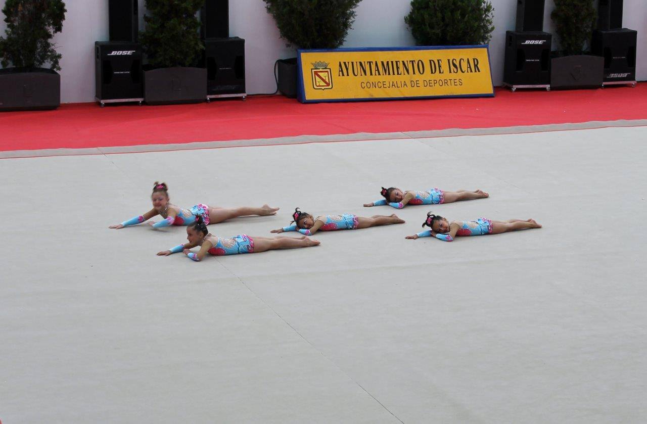 Campeonato Escolar de Gimnasia Rítmica de Castilla y León 2014 celebrado en Íscar (1/3)
