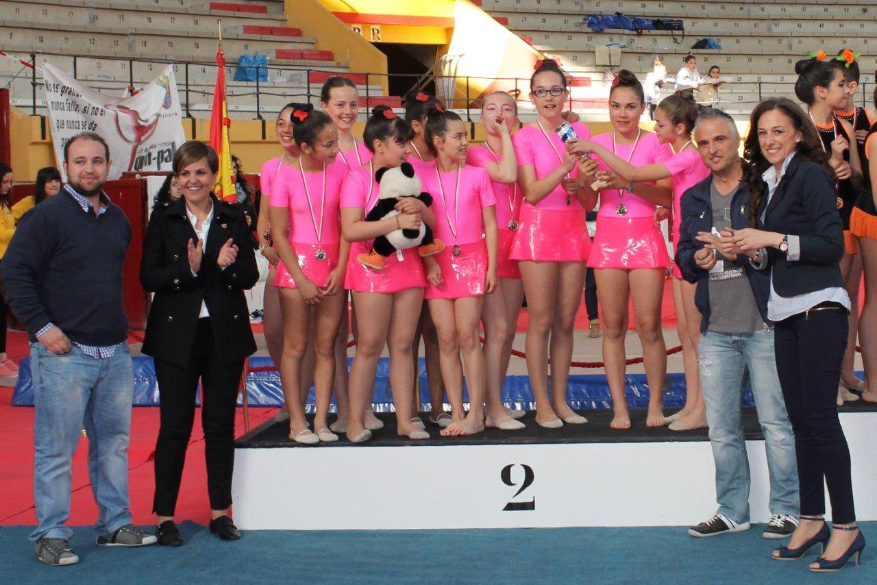 Campeonato Escolar de Gimnasia Rítmica de Castilla y León 2014 celebrado en Íscar (2/3)