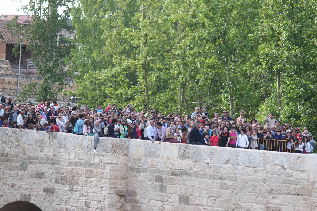 Recreación de la batalla de las tropas napoleónicas de 1808 en Torquemada (1/2)