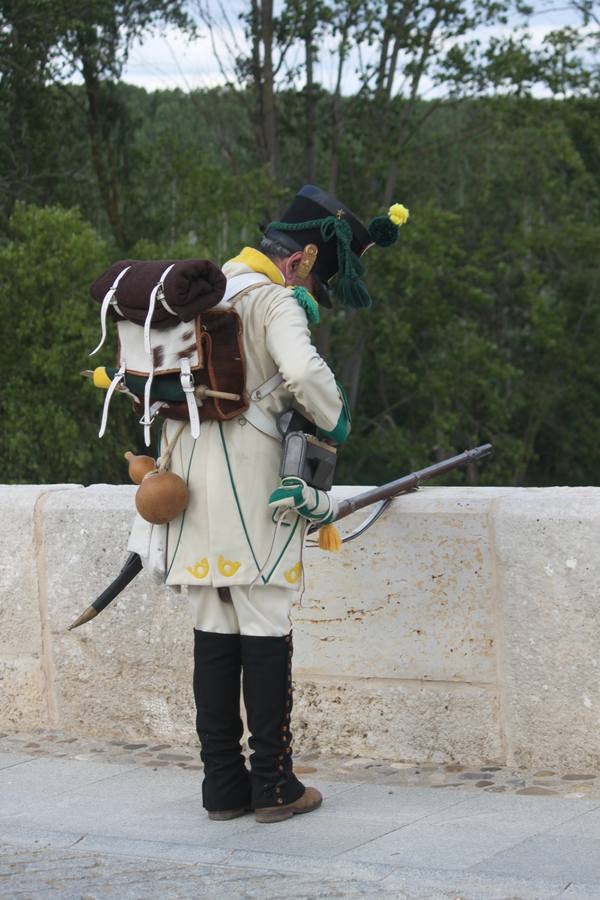 Recreación de la batalla de las tropas napoleónicas de 1808 en Torquemada (1/2)