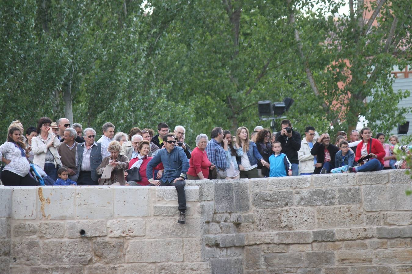 Recreación de la batalla de las tropas napoleónicas de 1808 en Torquemada (1/2)