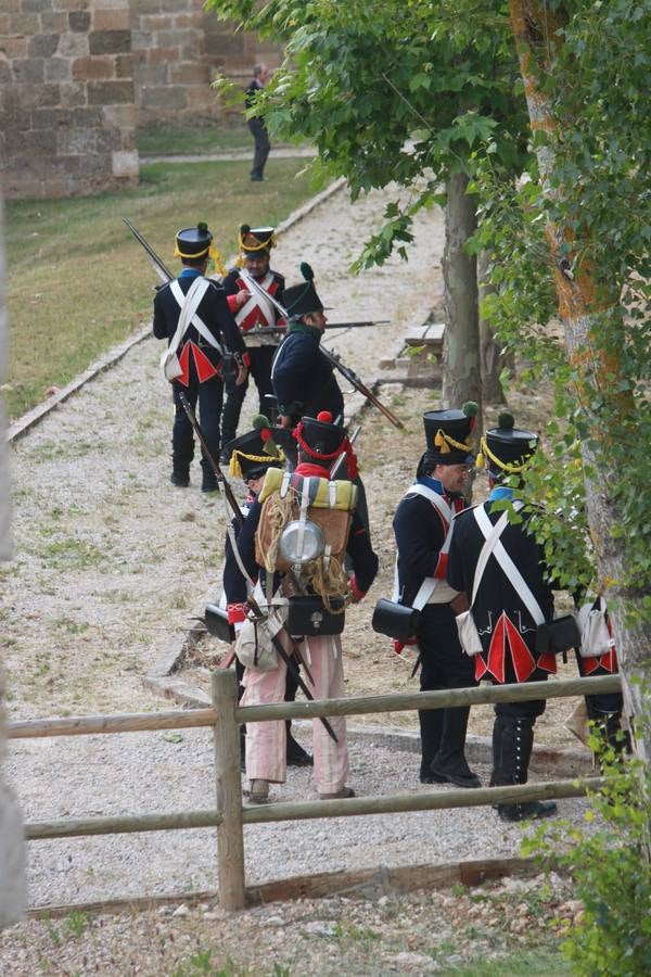 Recreación de la batalla de las tropas napoleónicas de 1808 en Torquemada (1/2)