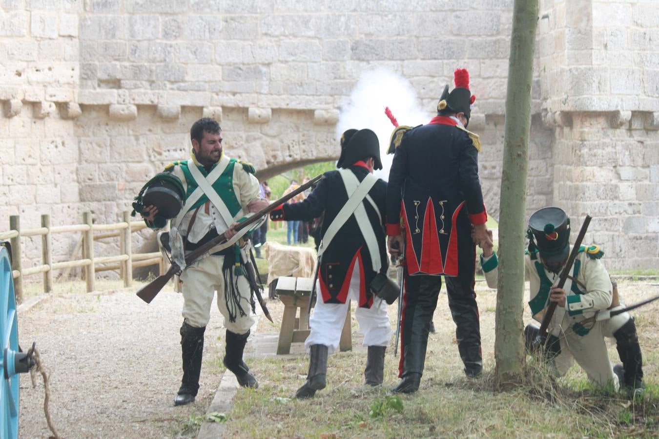 Recreación de la batalla de las tropas napoleónicas de 1808 en Torquemada (2/2)
