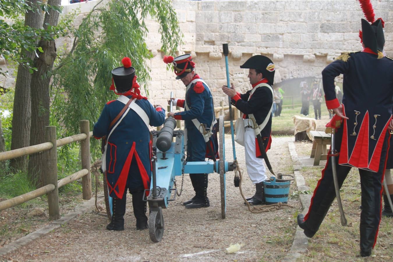 Recreación de la batalla de las tropas napoleónicas de 1808 en Torquemada (2/2)
