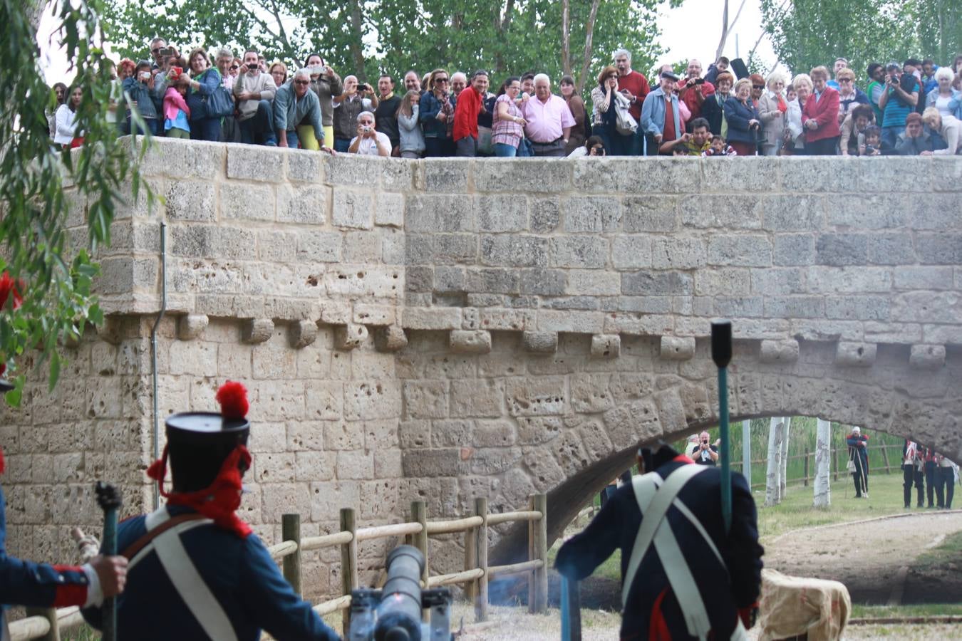 Recreación de la batalla de las tropas napoleónicas de 1808 en Torquemada (2/2)