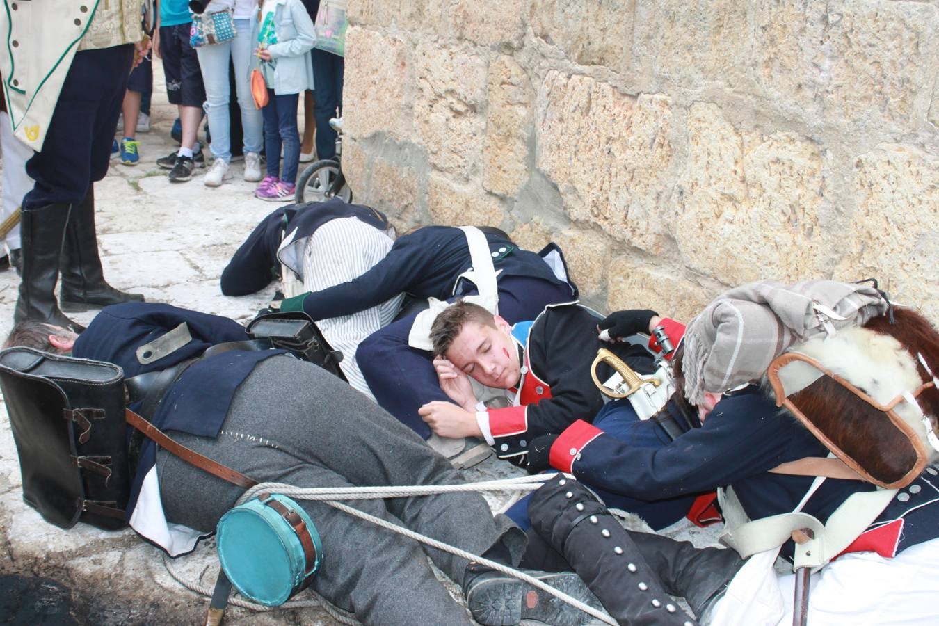 Recreación de la batalla de las tropas napoleónicas de 1808 en Torquemada (2/2)