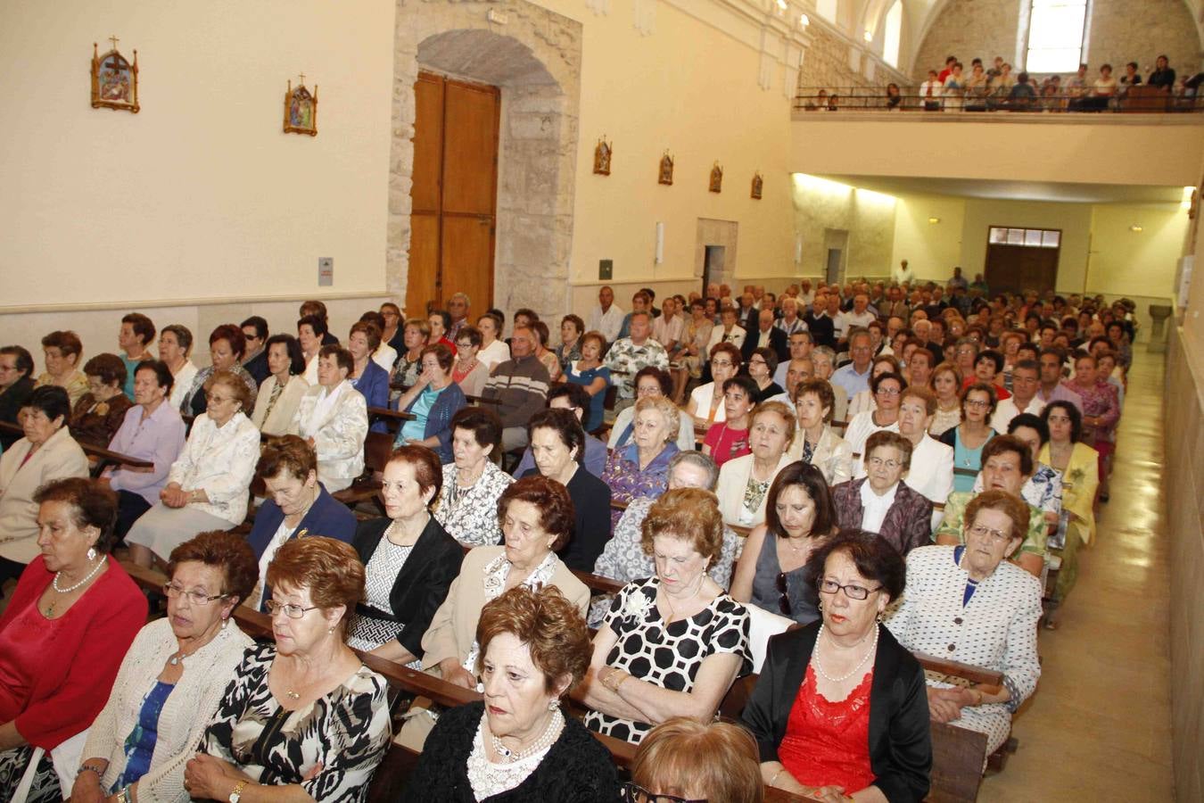 Procesión de la Virgen del Amor Hermoso en Campaspero. Valladolid