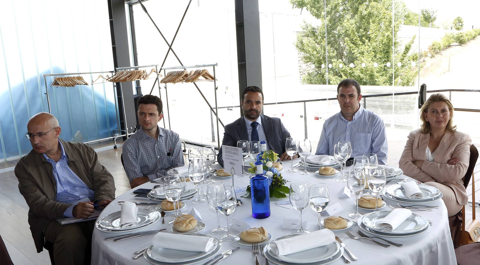 Juan Carlos Gamazo, Arturo Arranz, Javier Gallo, Vicente Orihuela y María de la Paz Hernández.