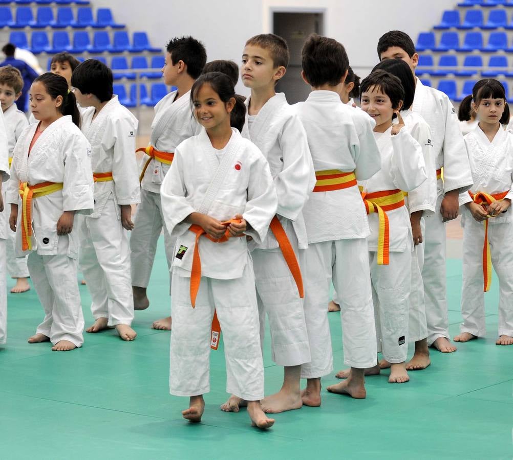 Judo en el Polideportivo Pilar Fernandez Valderrama
