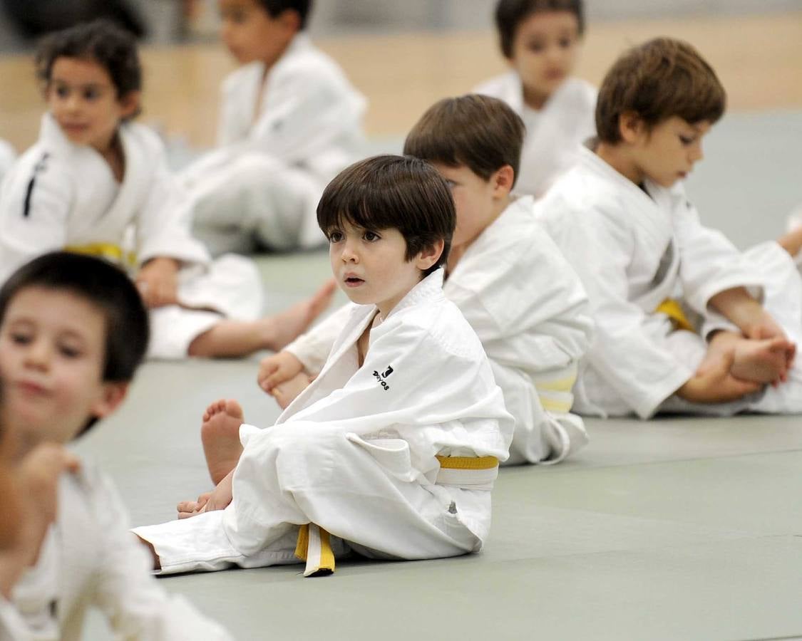 Judo en el Polideportivo Pilar Fernandez Valderrama