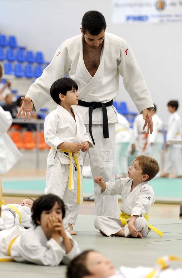 Judo en el Polideportivo Pilar Fernandez Valderrama