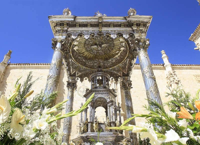 Celebración del Corpus en Palencia