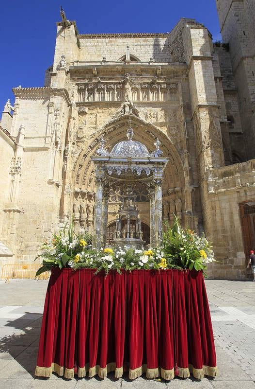 Celebración del Corpus en Palencia