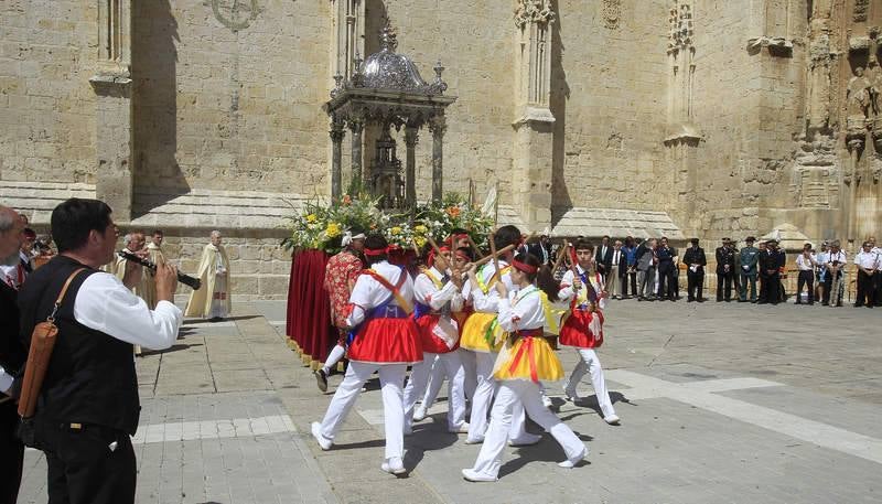 Celebración del Corpus en Palencia