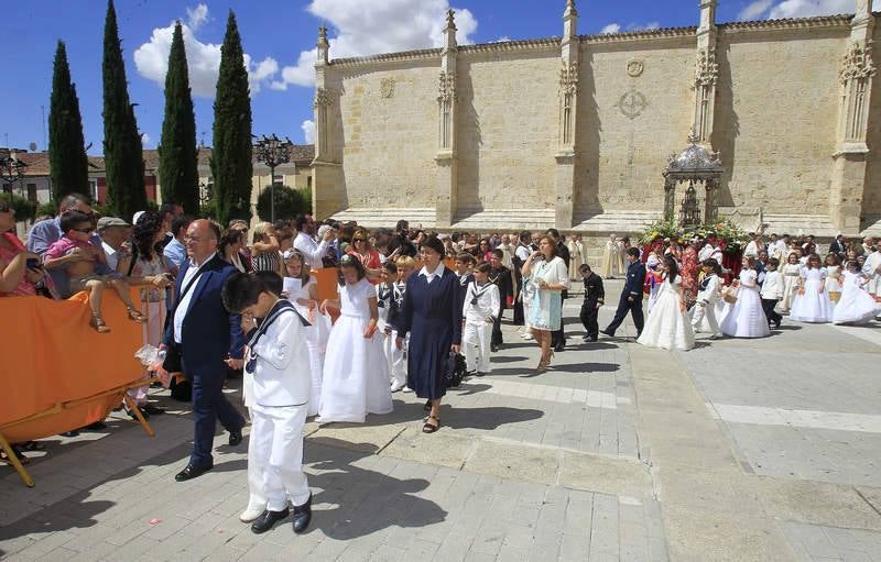Celebración del Corpus en Palencia