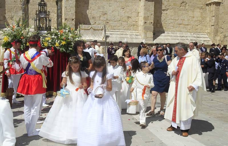 Celebración del Corpus en Palencia