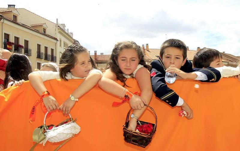 Cientos de personas en el Corpus de Palencia