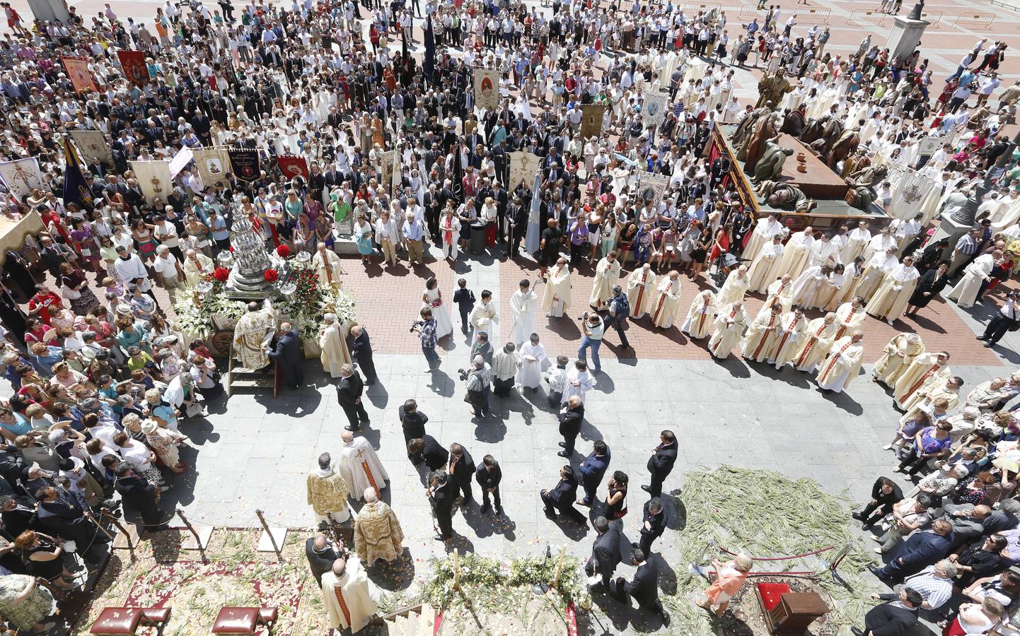 Procesión del Corpus en Valladolid