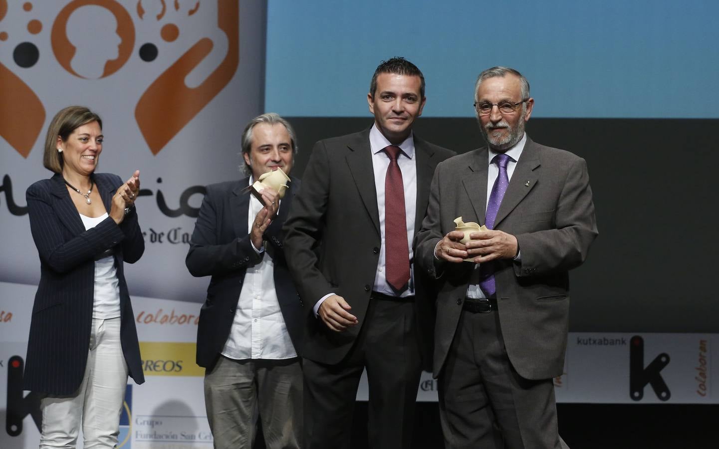 Gala de entrega de los III Premios Solidarios Kutxabank de El Norte de Castilla