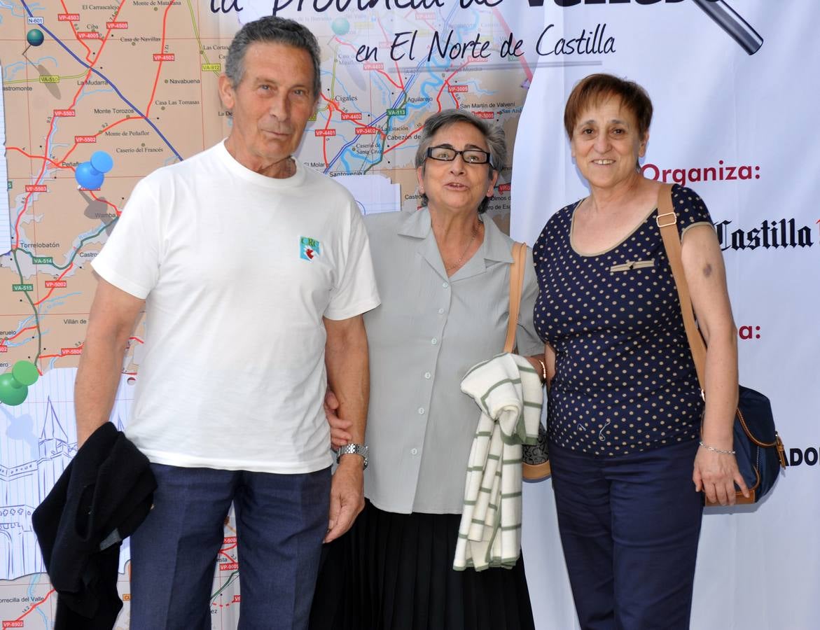 Dionisio Martín de Frutos, su mujer, Araceli Rodríguez, y Dorita Martín.