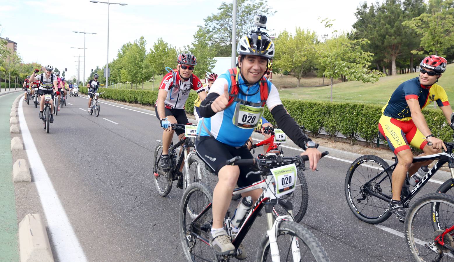 Salida de la ruta desde la Cúpula del Milenio