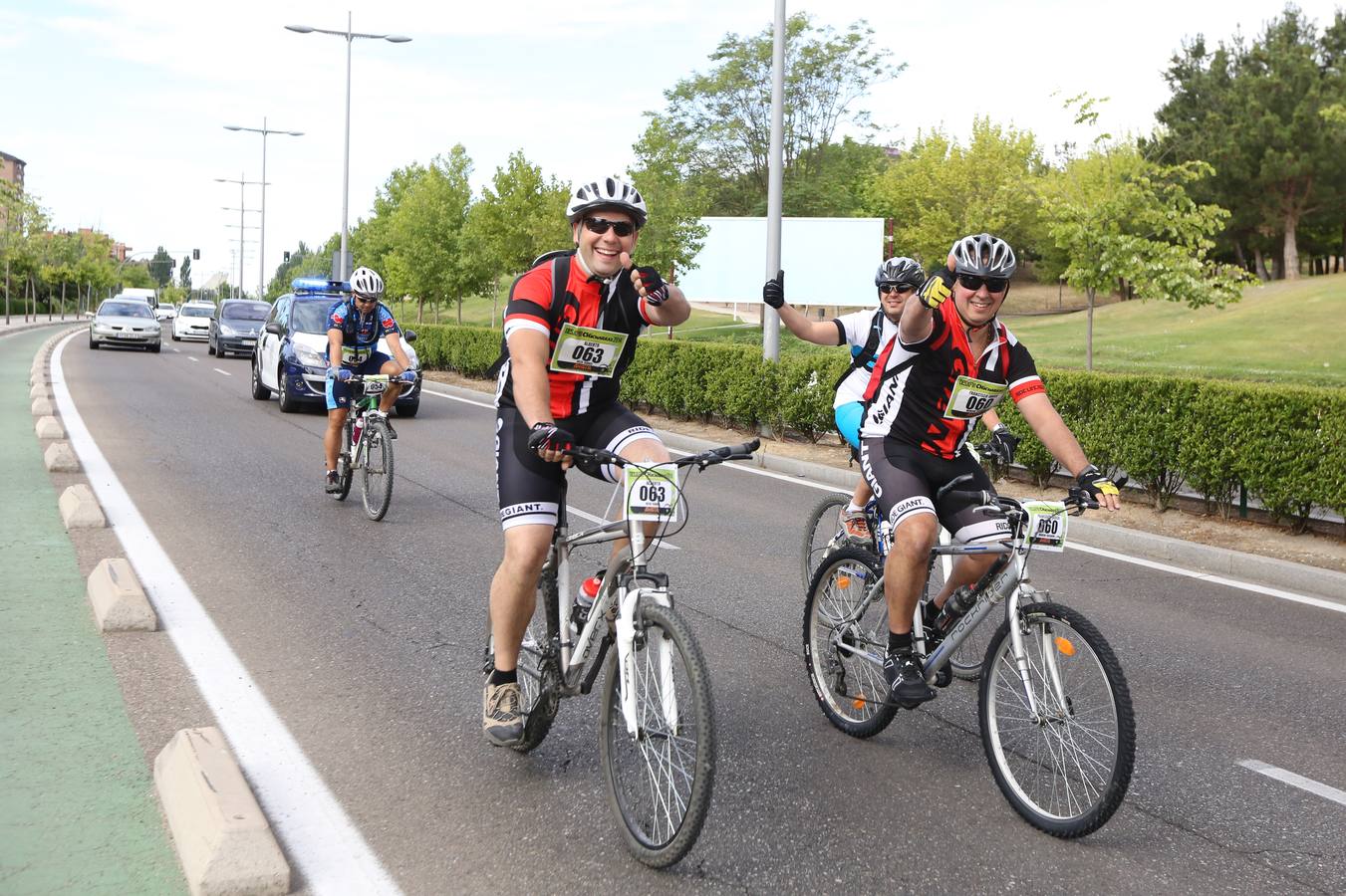 Salida de la ruta desde la Cúpula del Milenio