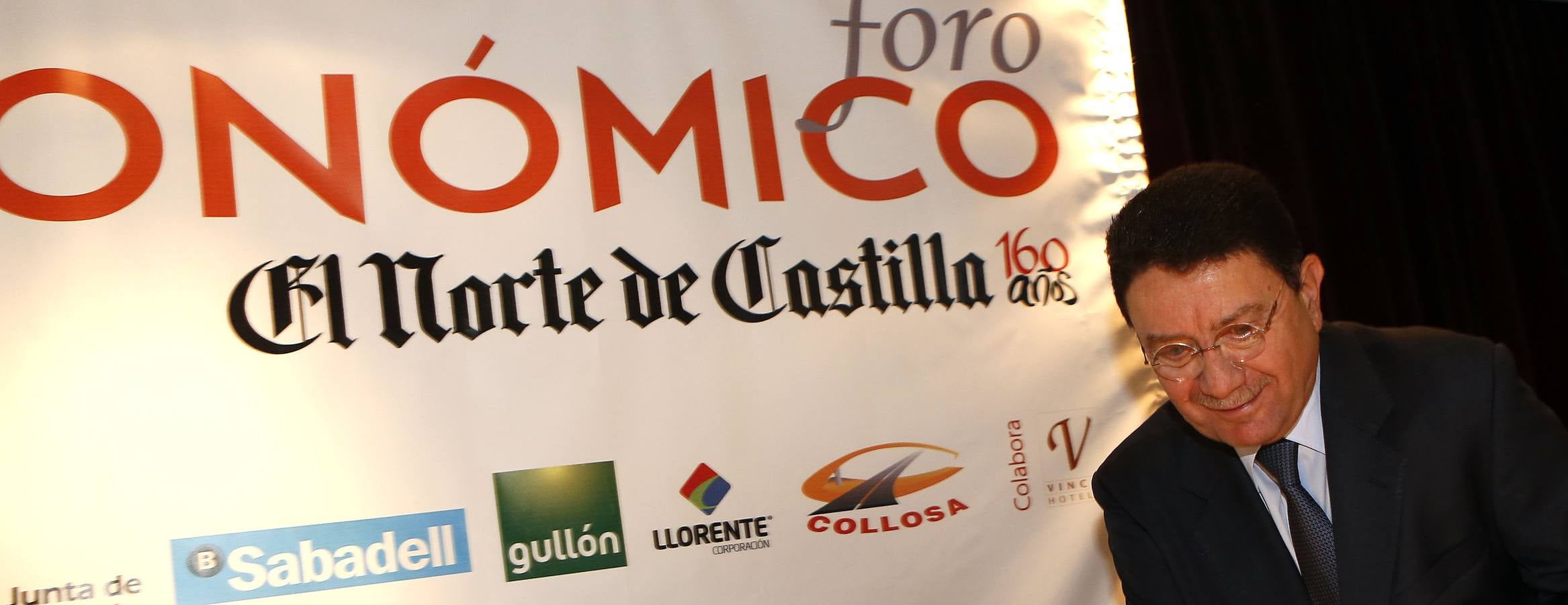 El secretario general de la Organización Mundial del Turismo, Taleb Rifai en el Foro Económico de El Norte de Castilla