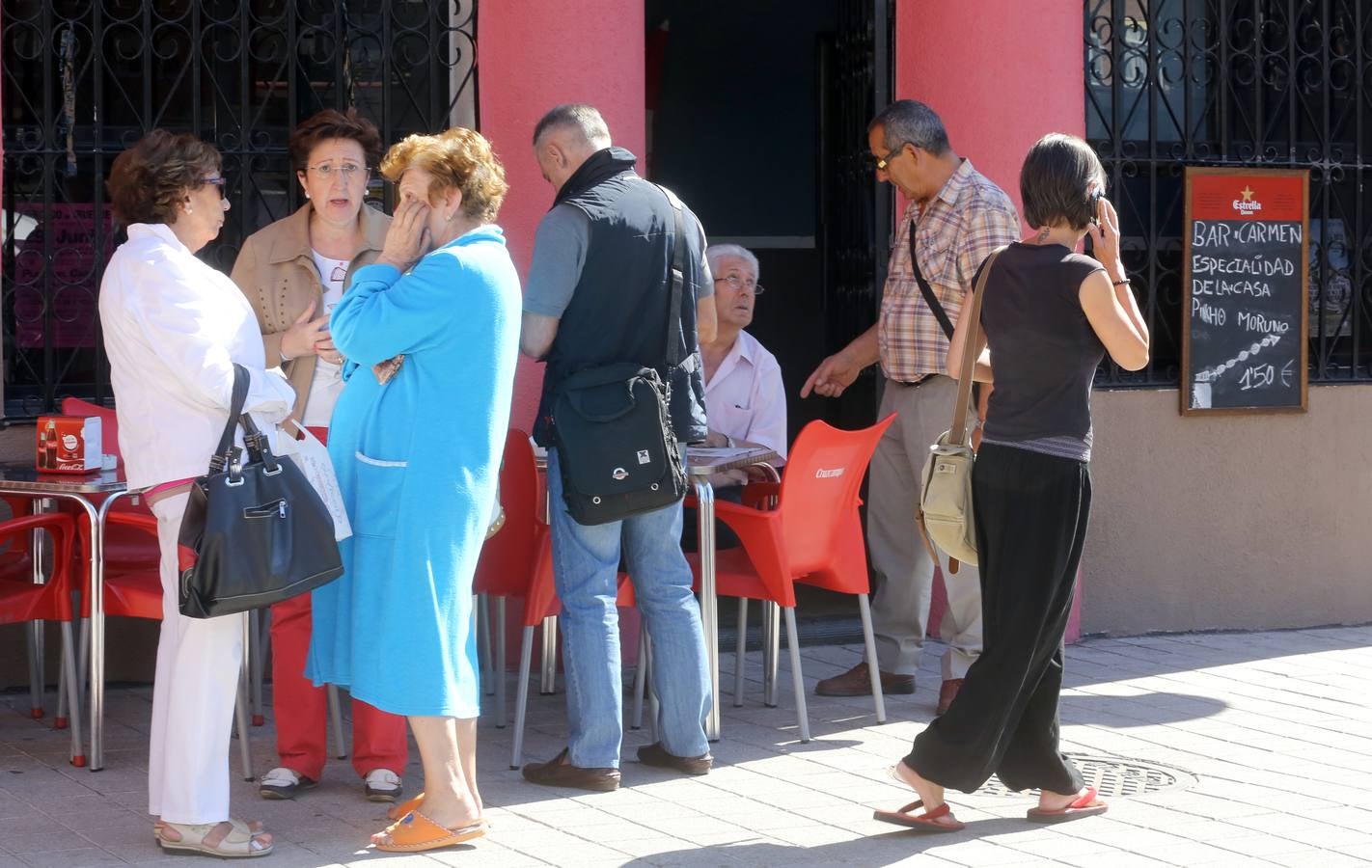 Los bomberos encuentran un cuerpo al ir a sofocar un incendio en la calle San Luis de Valladolid