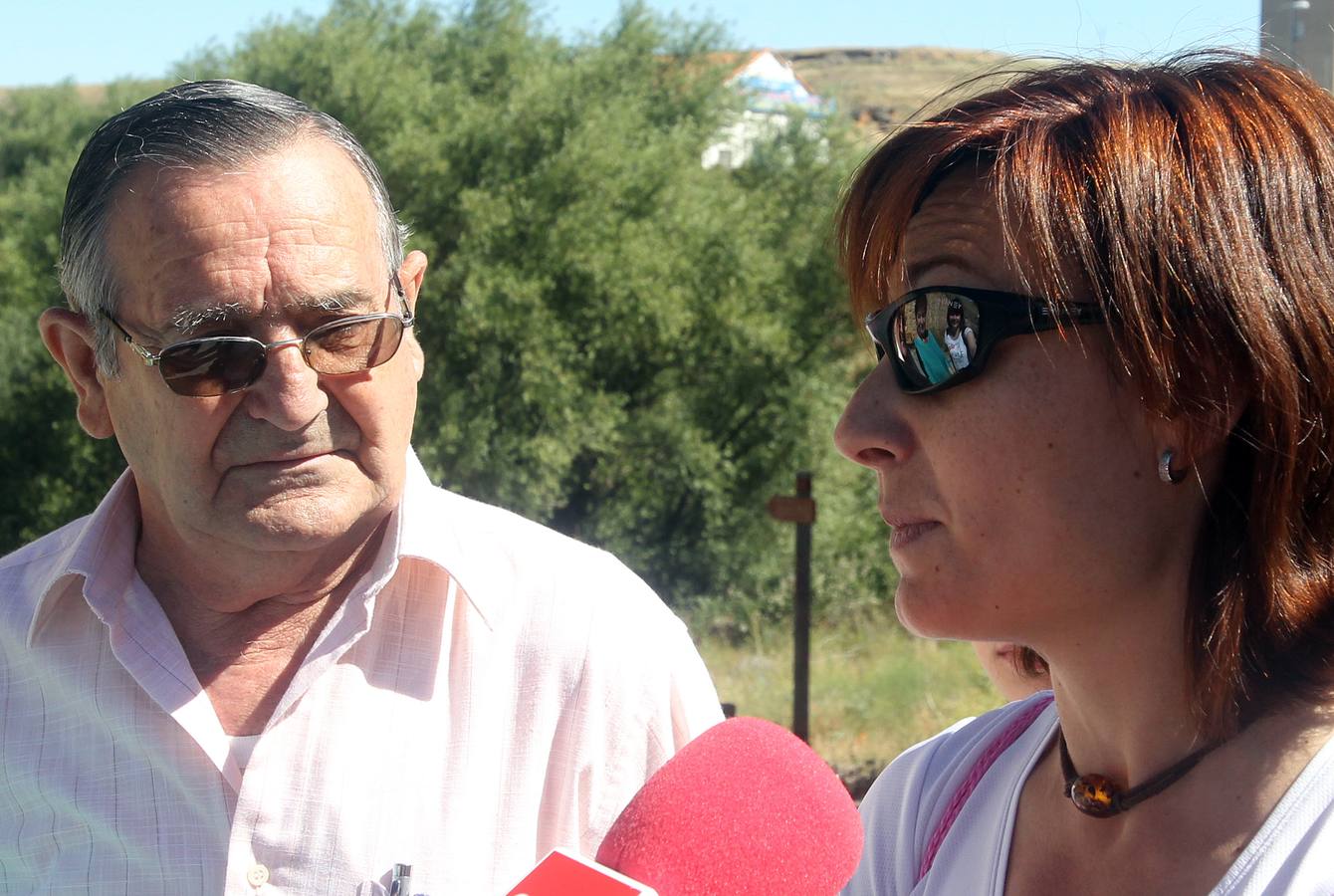 Inauguración del primer tramo de la Vía Verde Valle del Eresma que enlaza Segovia y Yanguas