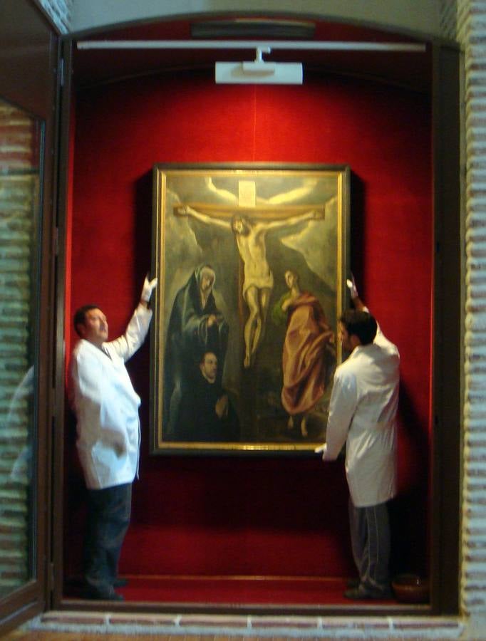 Traslado del cuadro &#039;El calvario&#039; de El Greco a Toledo