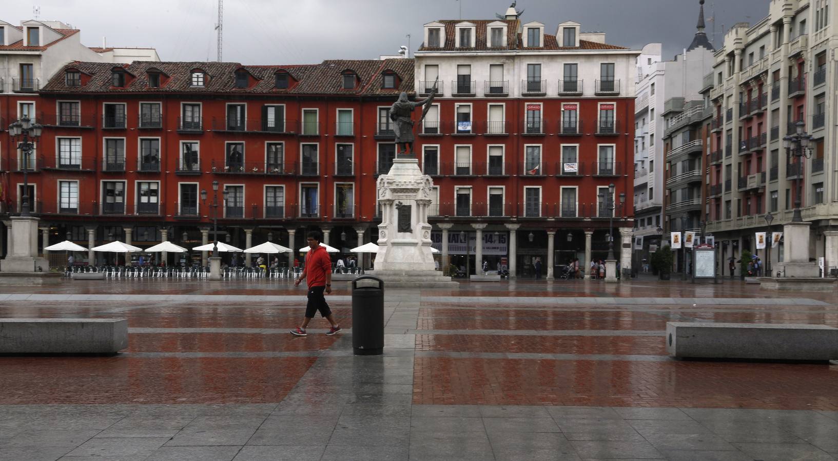 Tormenta en Valladolid