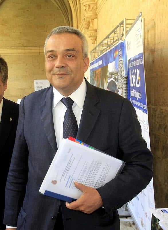 Clausura del II Curso Internacional de la Policía Nacional en Carrión de los Condes. Palencia