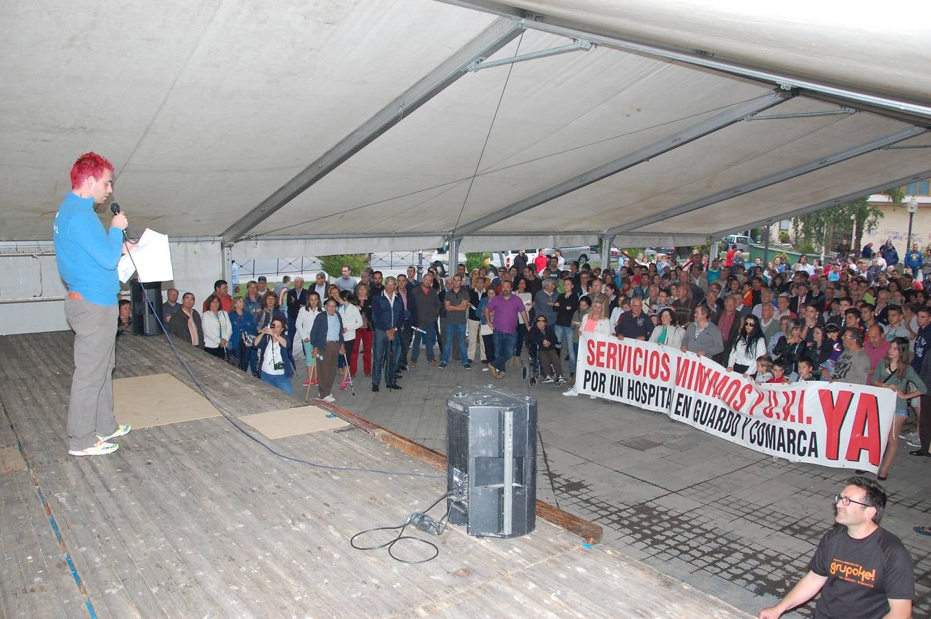Manifestación en Guardo para reivindicar el hospital comarcal