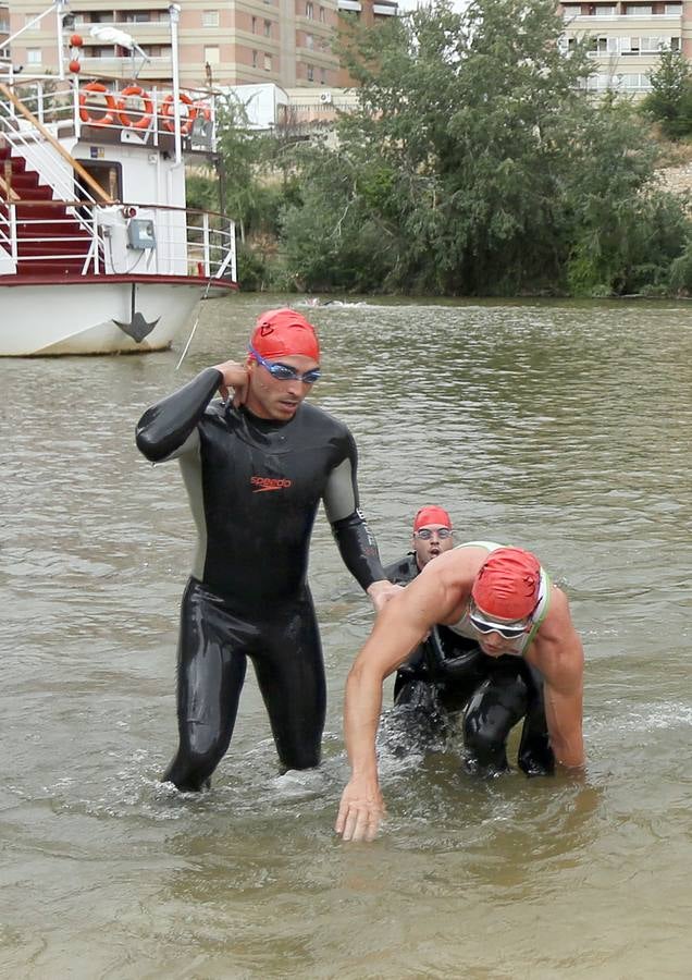 Valladolid celebra el I Triatlón por equipos Playa de las Moreras