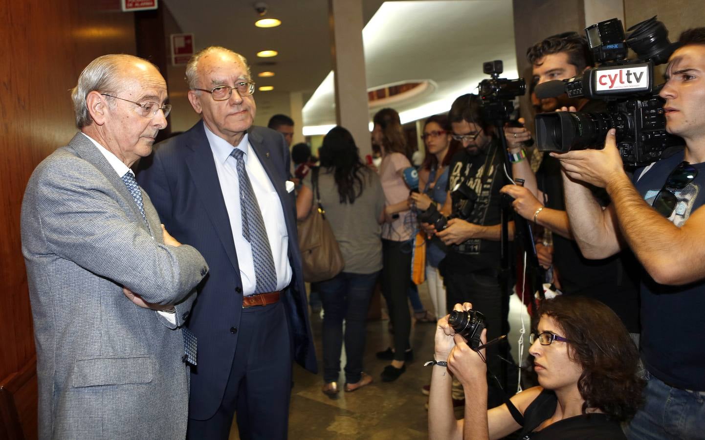 El exjefe de Mantenimiento del Ayuntamiento de Valladolid, Luis Alberto Samaniego, declara en el juzgado