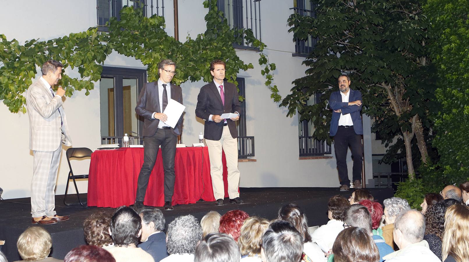 Réplica poética entre Carlos Aganzo y Jesús Fonseca en la Casa de Zorrilla