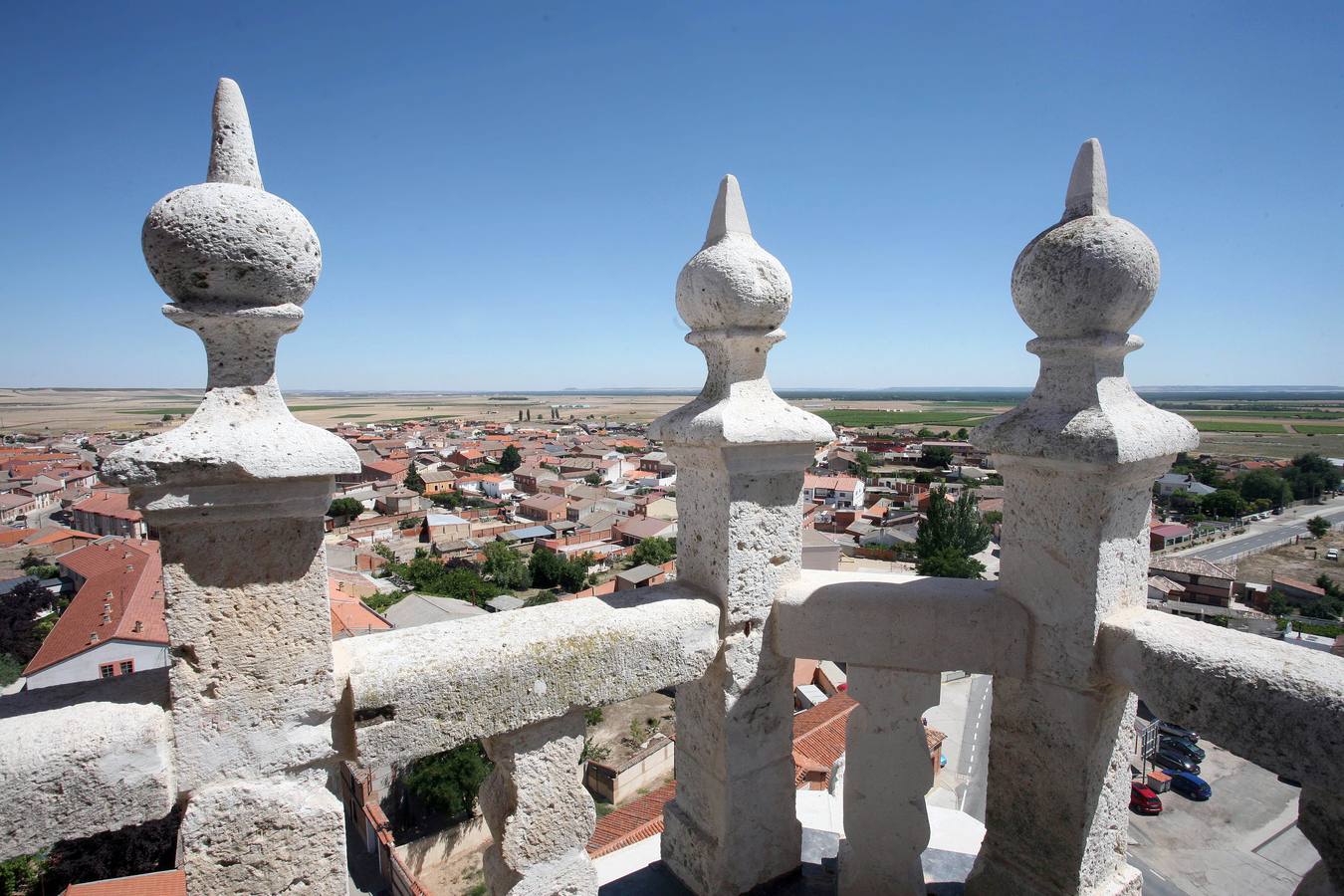 La torre de la iglesia de Matapozuelos se reabre al público tras dos años de rehabilitación