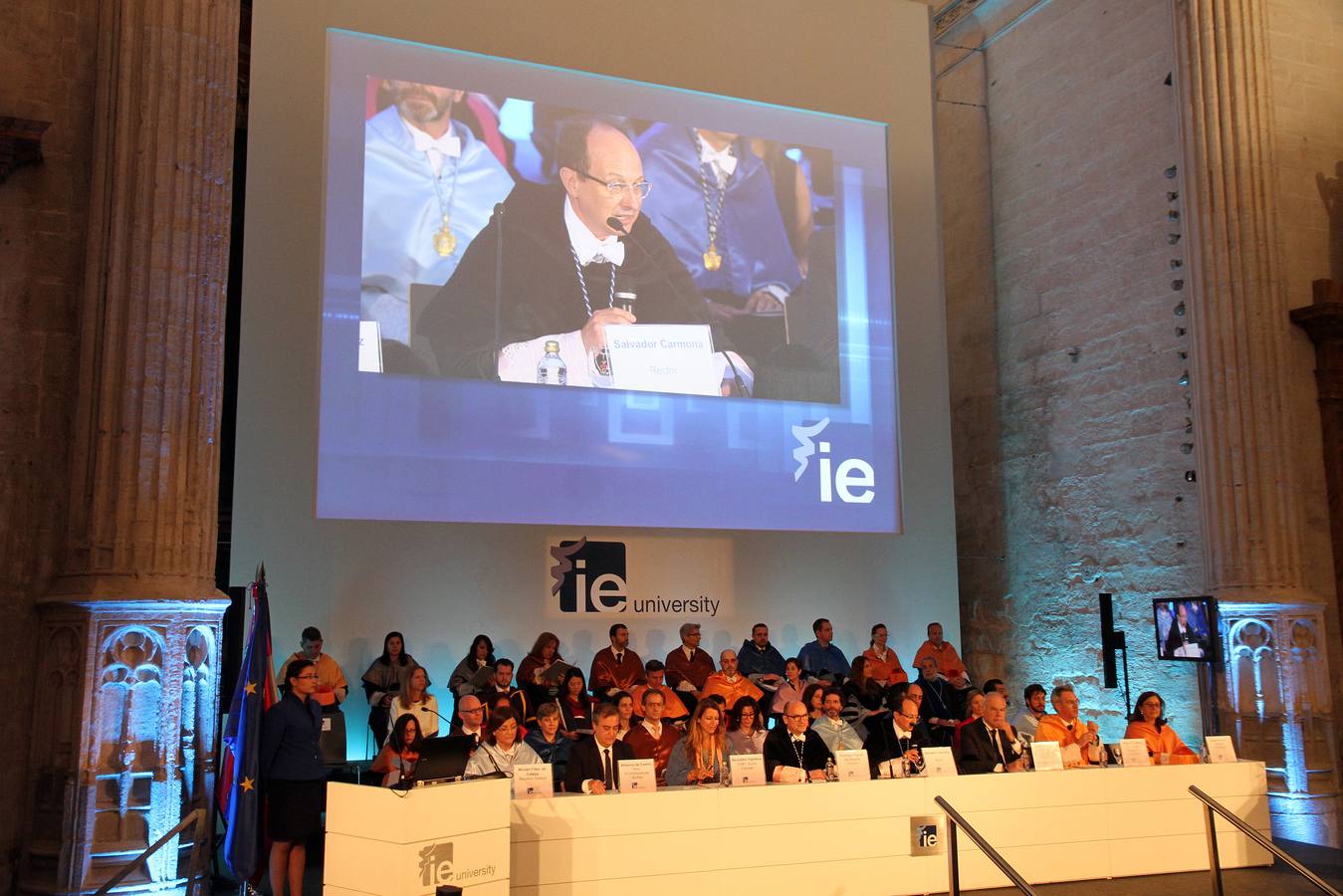 Acto de graduación de la IE Universidad de Segovia