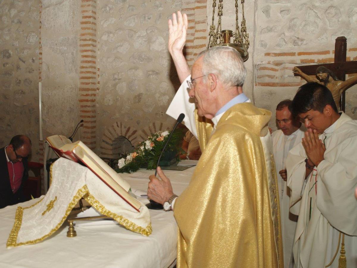 Bodas de oro sacerdotales de José González Caballero en Villaverde de Íscar (Segovia)