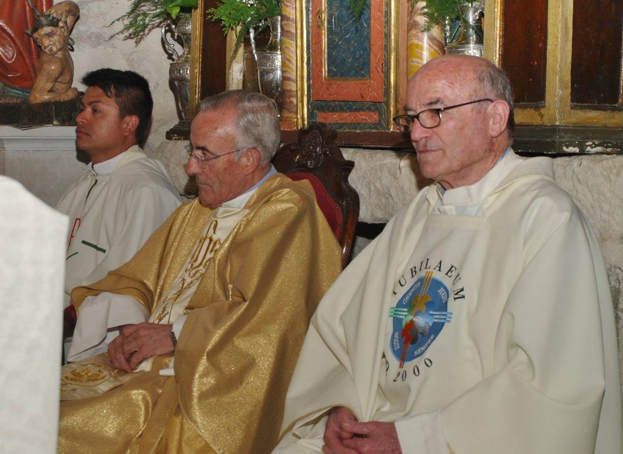 Bodas de oro sacerdotales de José González Caballero en Villaverde de Íscar (Segovia)