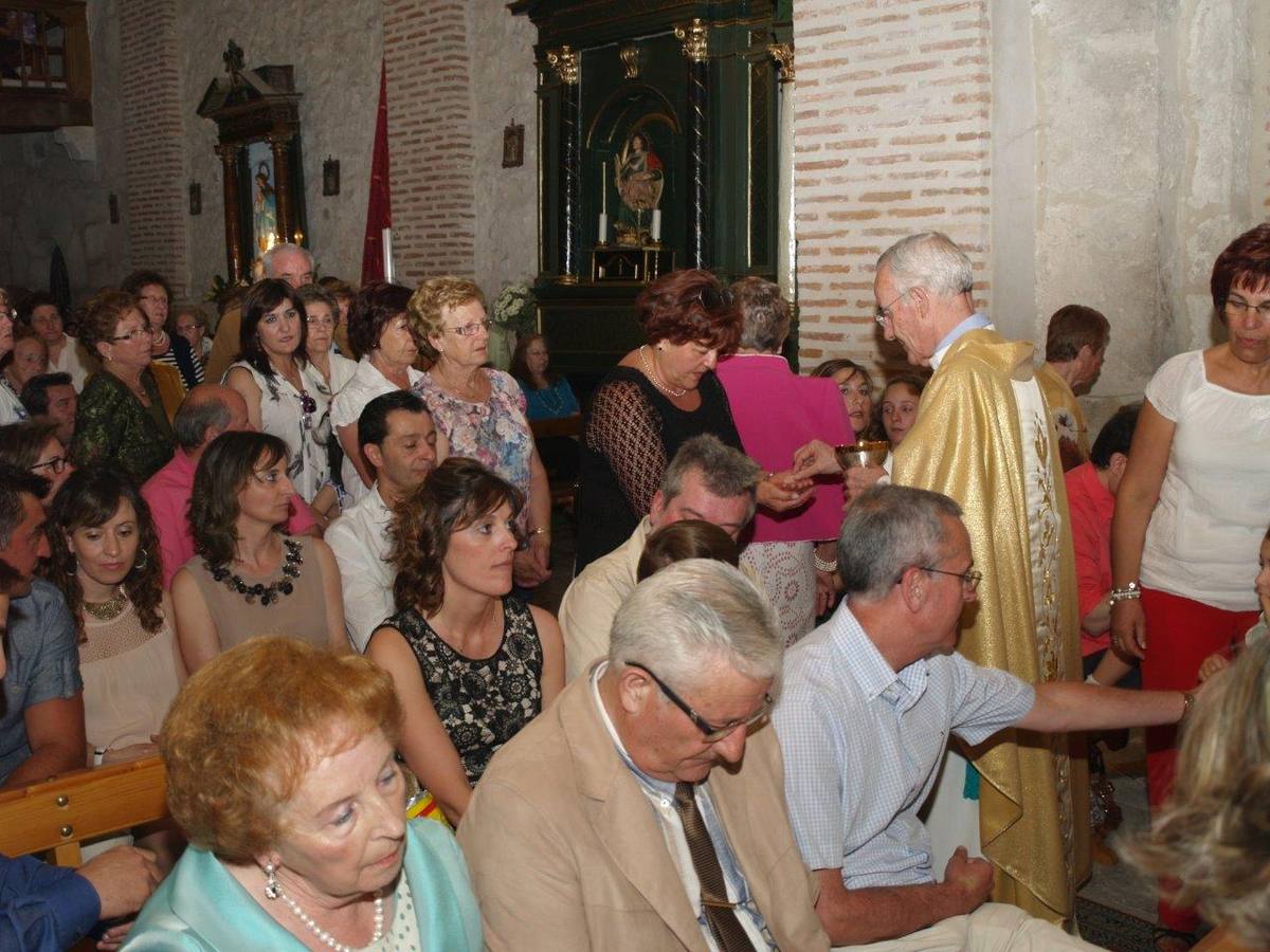 Bodas de oro sacerdotales de José González Caballero en Villaverde de Íscar (Segovia)
