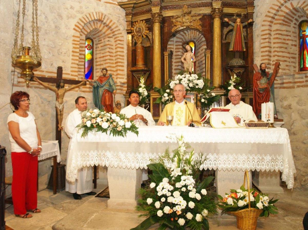 Bodas de oro sacerdotales de José González Caballero en Villaverde de Íscar (Segovia)