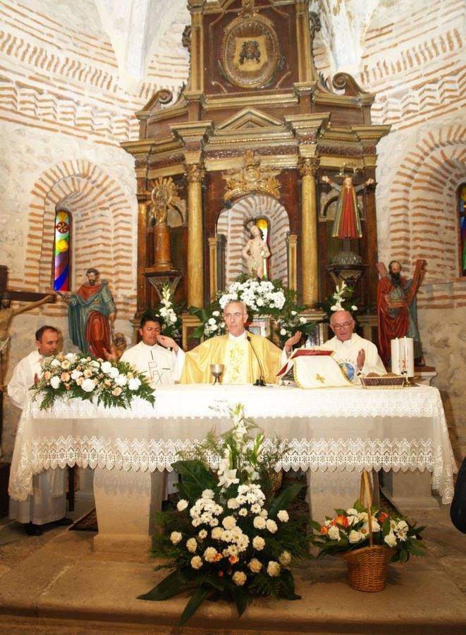 Bodas de oro sacerdotales de José González Caballero en Villaverde de Íscar (Segovia)