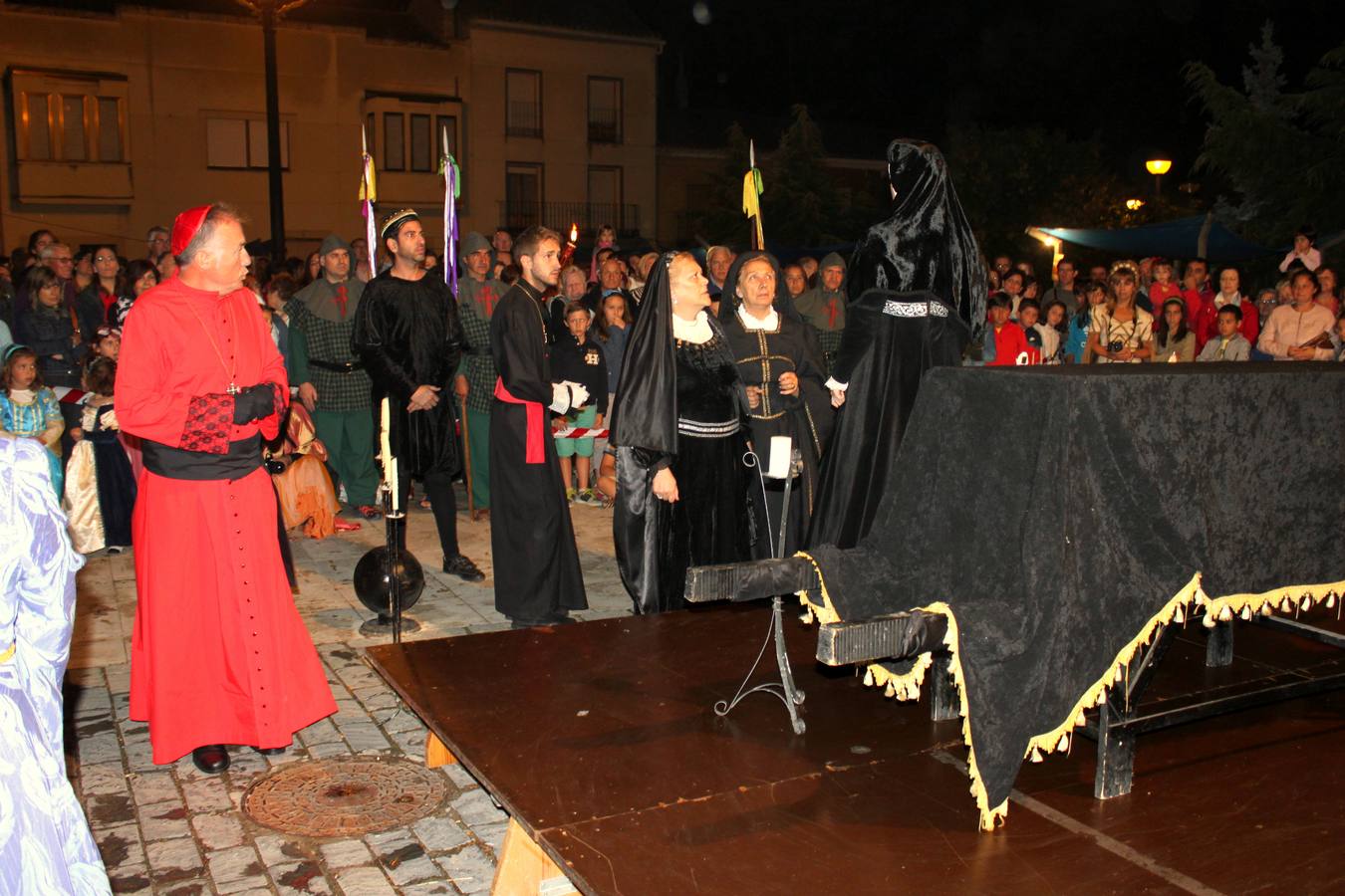 Torquemada revive la llegada de Catalina de Austria